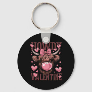 Llavero Divertido Saludo de San Valentín Vaca Día de San V