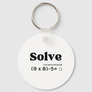Llavero Divertido Seis Siete 67 Meme Pemdas Escuela Profes