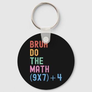 Llavero Divertido Seis Siete Humor de Profesor Bruh Haz la