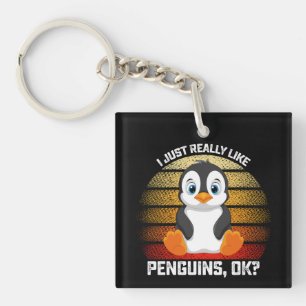 Llavero Divertido, simplemente me gustan mucho los pingüin