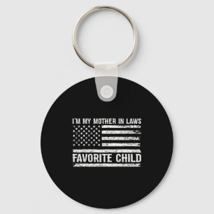 Llavero Divertido soy el hijo favorito de mi suegra