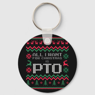Llavero Divertido Todo lo que Quiero para Navidad es Pto J