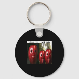 Llavero Divertido Tonto Ai Manzana Generación Z Meme Rotur