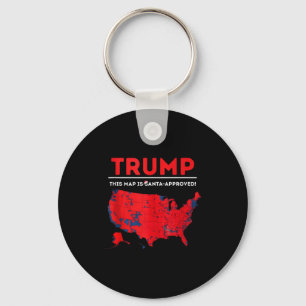 Llavero Divertido Trump Este Mapa Está Aprobado Por Santa