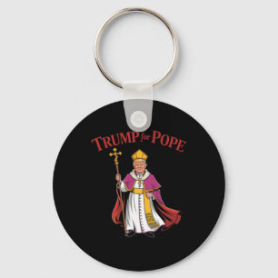 Llavero Divertido Trump Para Papa Católico Vaticano Papado