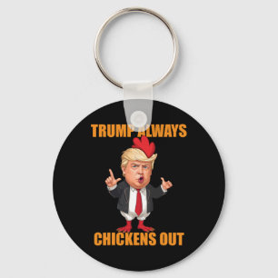 Llavero Divertido Trump Siempre se Rinde Taco Trump Pollo