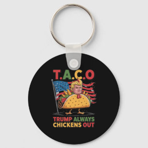 Llavero Divertido Trump Taco Trump