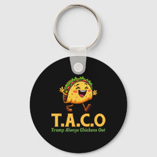 Llavero Divertido Trump Taco Trump Siempre se Echa para At