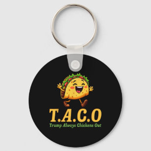 Llavero Divertido Trump Taco Trump Siempre se Echa para At