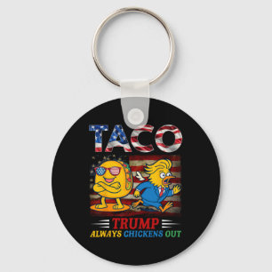 Llavero Divertido Trump Taco Trump Siempre se Echa para At