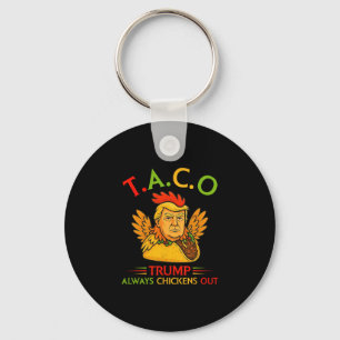 Llavero Divertido Trump Taco Trump Siempre se Rinde 1 