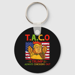 Llavero Divertido Trump Taco Trump Siempre se Rinde 11