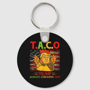 Llavero Divertido Trump Taco Trump Siempre se Rinde 13 