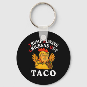 Llavero Divertido Trump Taco Trump Siempre se Rinde _13