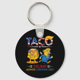 Llavero Divertido Trump Taco Trump Siempre se Rinde 14
