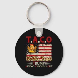 Llavero Divertido Trump Taco Trump Siempre se Rinde _14