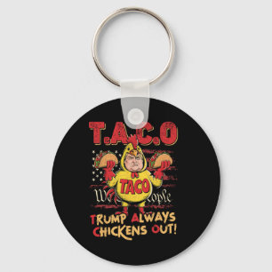 Llavero Divertido Trump Taco Trump Siempre se Rinde _15