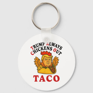 Llavero Divertido Trump Taco Trump Siempre se Rinde _19 