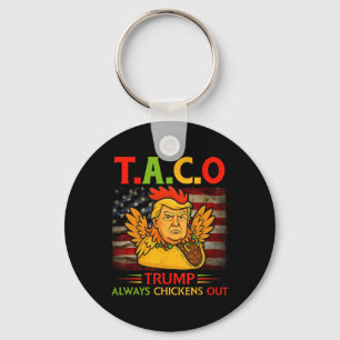 Llavero Divertido Trump Taco Trump Siempre se Rinde 23