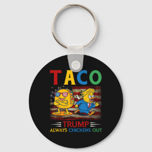 Llavero Divertido Trump Taco Trump Siempre se Rinde 30