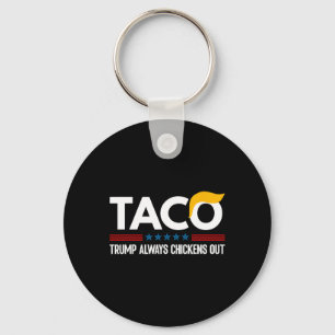 Llavero Divertido Trump Taco Trump Siempre se Rinde 6