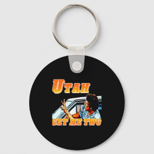 Llavero Divertido Utah Consígueme Dos Cita Vintage Gráfica