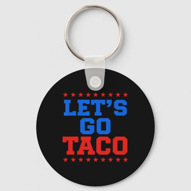 Llavero Divertido Vamos Taco Design (Anverso)