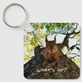 Llavero Divertidos animales de la ardilla de la salsa de a