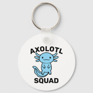 Llavero Divi squad de Axolotl lindo gracioso fiesta editab