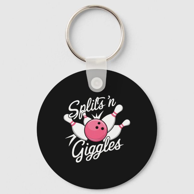 Llavero Divide A Giggles Bowler Bowler Ball Y P (Anverso)