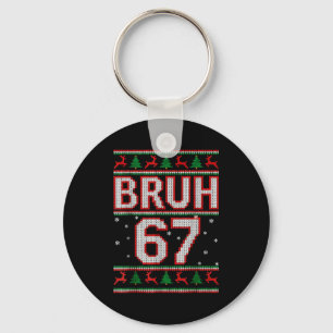 Llavero Diviértete Bruh 67 Navidad Mujeres Niños Xmas Pa