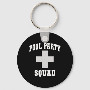 Llavero Diviértete Equipo De Fiesta En La Piscina Papá Cru