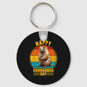 Llavero Diviértete Feliz Día de la Marmota 2025 Decoracion