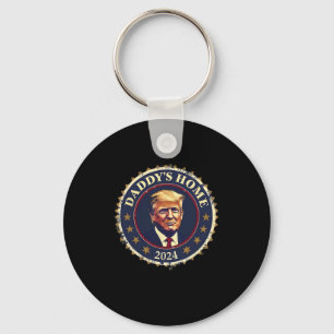 Llavero Diviértete Papá está en casa 2024 Trump Ganamos To
