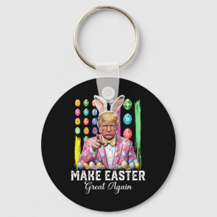 Llavero Diviértete Trump Haz El Conejo De Pascua Grande De