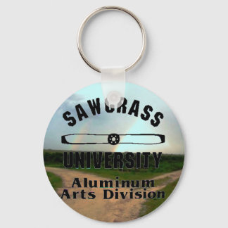 Llavero División de Artes de Aluminio de la Universidad de