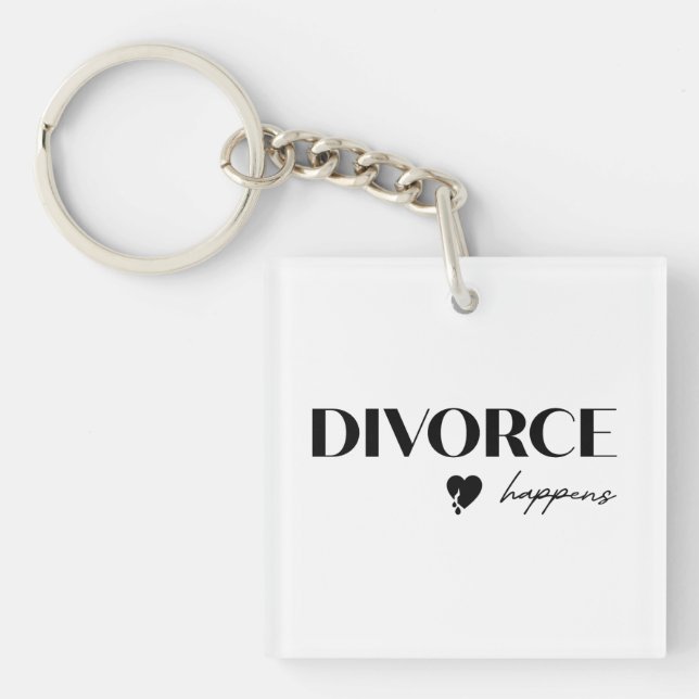 Llavero Divorce Happens (Frente)