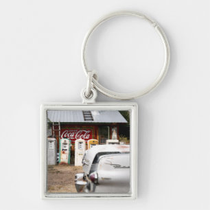 Llavero Dixon, New México, Estados Unidos. Coche del