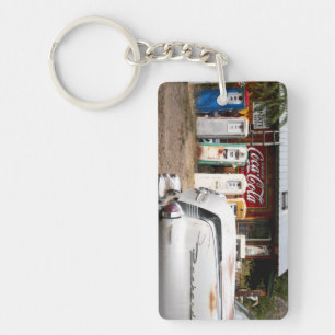 Llavero Dixon, Nuevo México, Estados Unidos. Coche antiguo