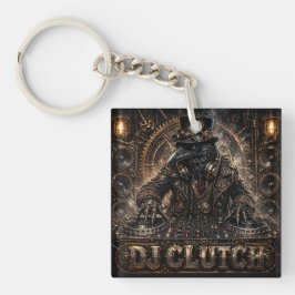 LLAVERO DJ CLUTCH DE DOBLE CARA