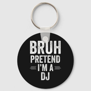 Llavero Dj Costume Halloween Bruh Pretende Que Soy Dj Dive