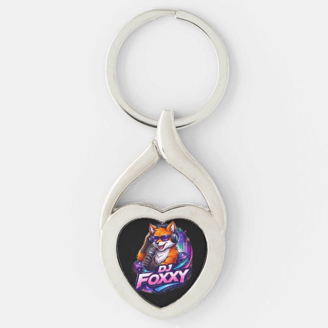 LLAVERO DJ FOXXY 2 (Anverso)