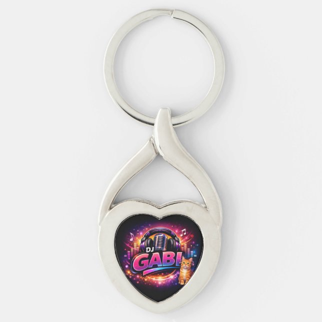 LLAVERO DJ GABI 2 (Anverso)