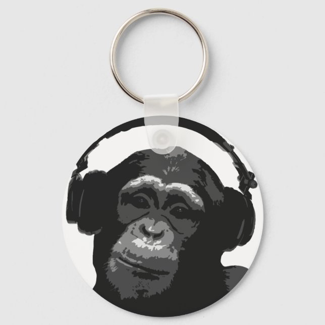 LLAVERO DJ MONKEY (Anverso)