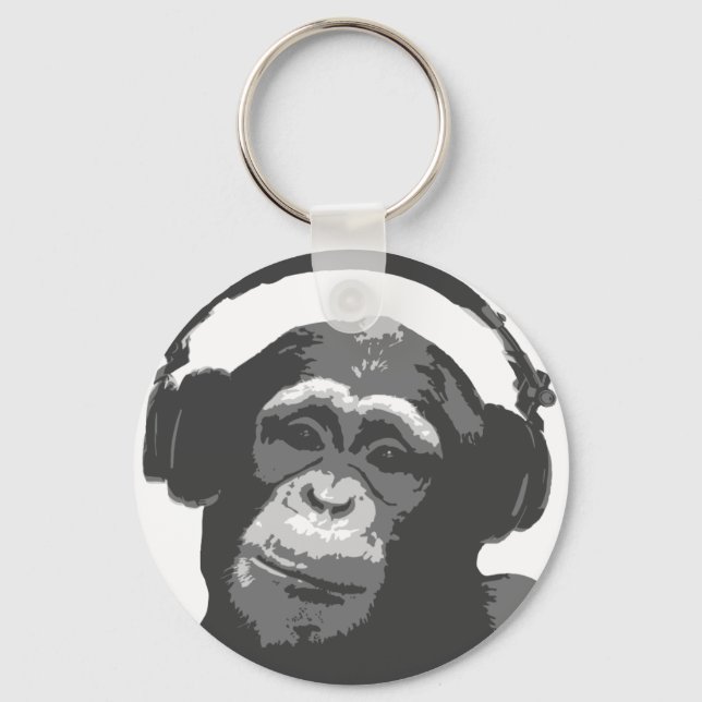 LLAVERO DJ MONKEY (Anverso)