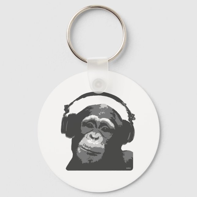 LLAVERO DJ MONKEY (Anverso)