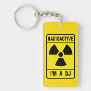 Llavero DJ radiactivo