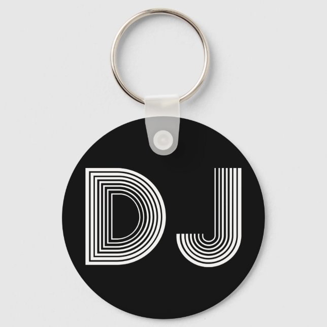 Llavero DJ vintage (Anverso)