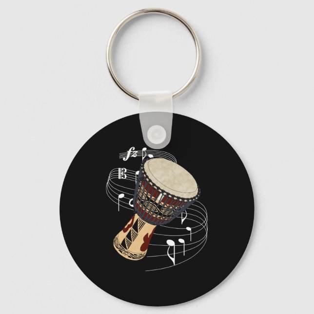 Llavero Djembe (Anverso)