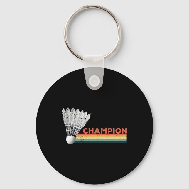 Llavero Dminton Player Champion (Anverso)